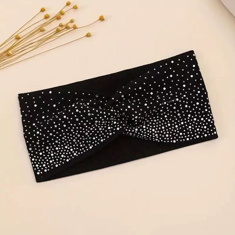 Bandeau pour les cheveux avec pierres.
