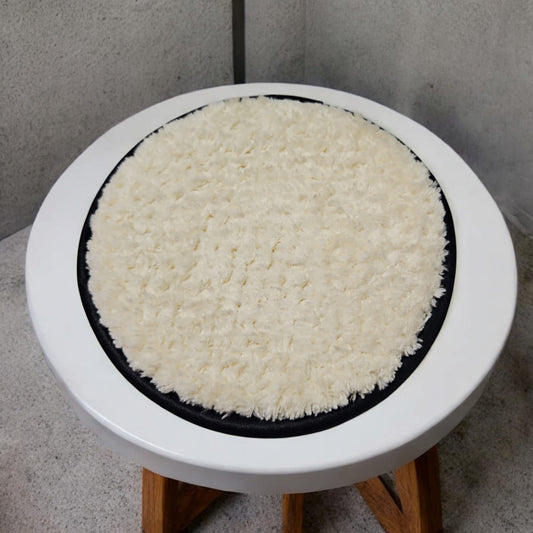 Lingettes demaquilantes rondes en microfibre pour le visage,reutilisables et lavables.chaque couleur.
