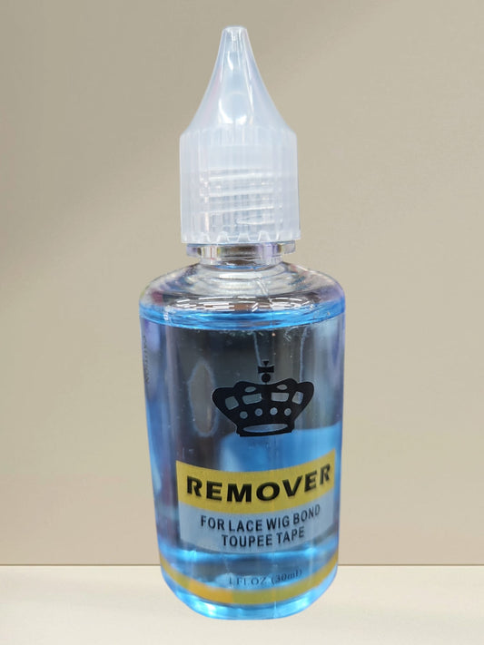 Dissolvant pour perruques en dentelle,extensions de cheveux collees et postiches.30ml.
