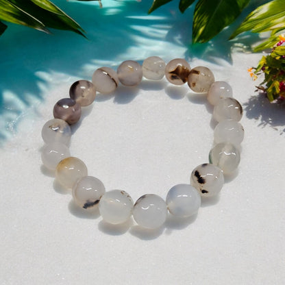 Bracelet perles en pierres naturelle.