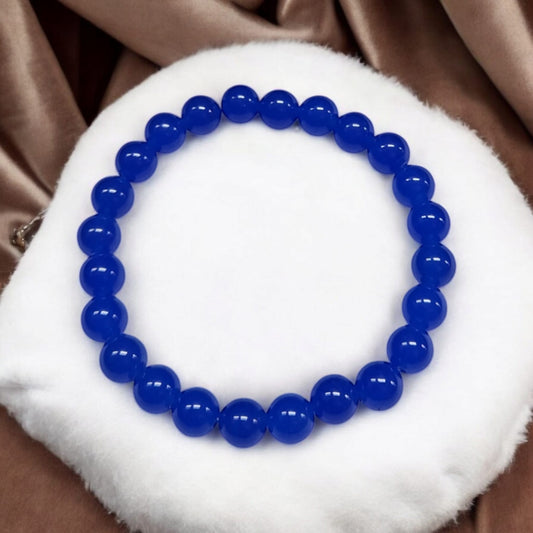 Naturelle perles blue.  20cm.