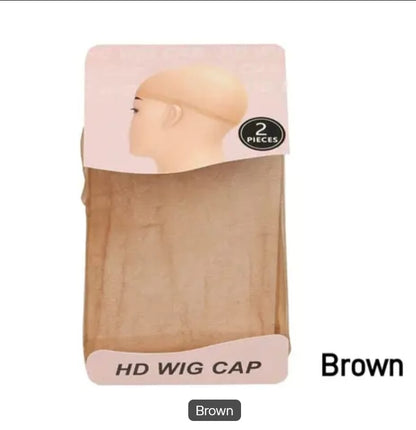 HD  bonnet de perruque invisible noir x2.