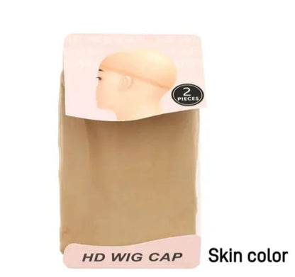 HD  bonnet de perruque invisible noir x2.