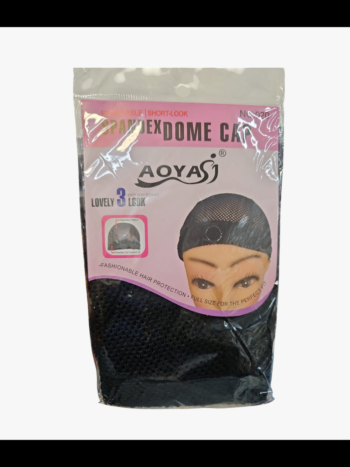 Bonnet de perruque extension et respirant avec trous pour perruque tissee.
