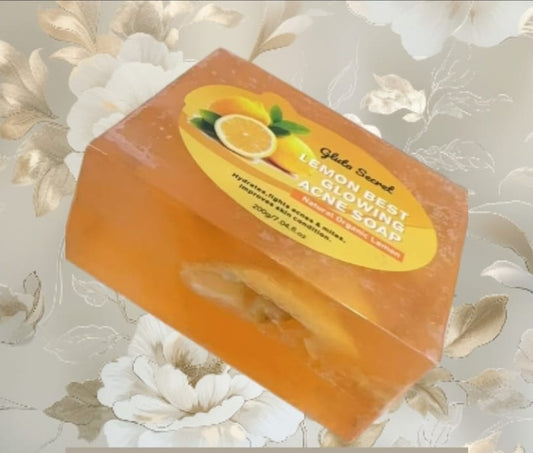 Gluta secret,le meilleur savon anti-acne eclatant au citron.