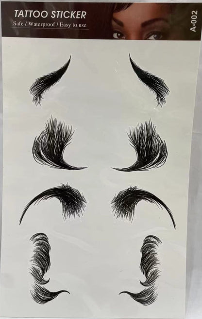 Tatouage autocollant sur impermeable et facile a utiliser.